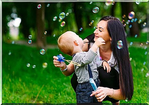 Activities for the six-month-old baby.