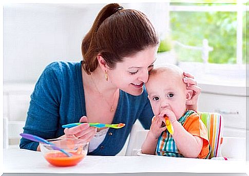 The baby's feeding routine will be beneficial to the parents as well.