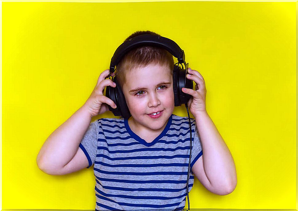 Why should children listen to songs in English?